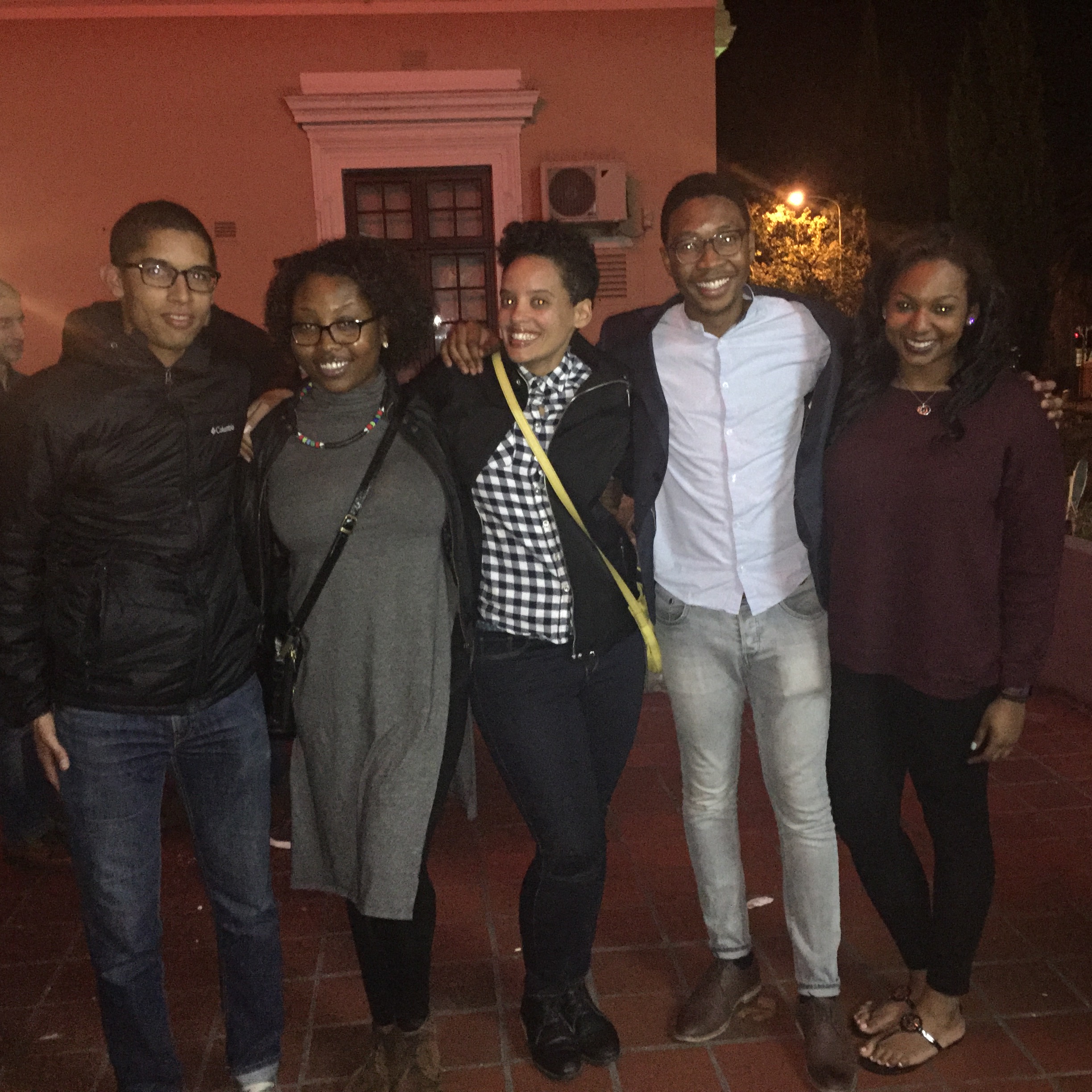 Students from Stellenbosch University 